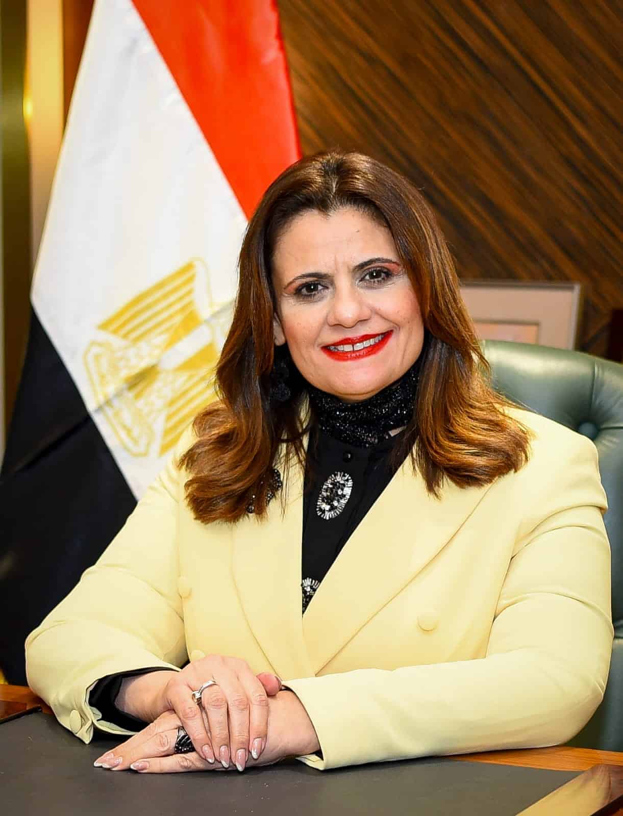 وزيرة الهجرة